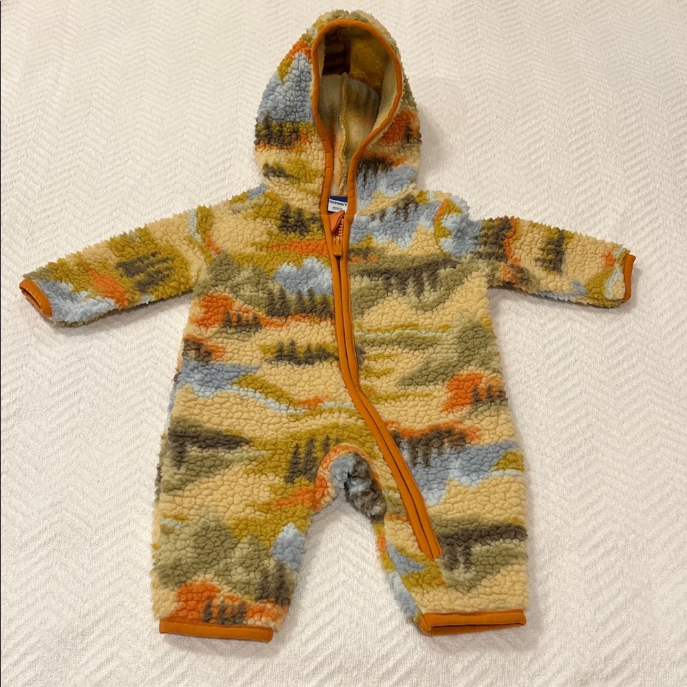Cozy Camouflage Kids One Piece